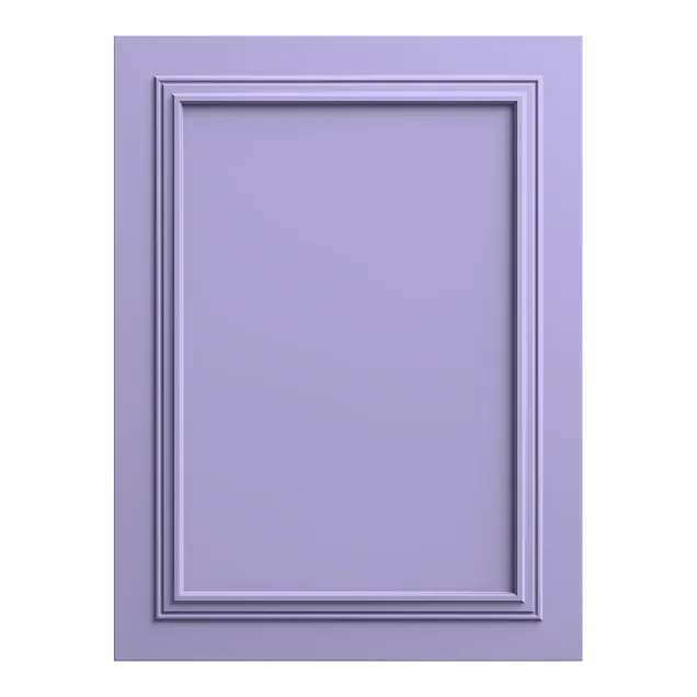 Panou decorativ MDF mat, culoare lavanda lila, cu model geometric discret.