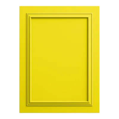 Panou MDF Agora, Lemon Yellow, Mat