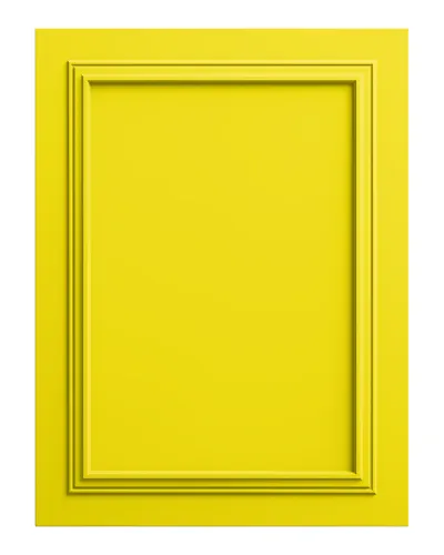 Panou decorativ MDF Lemon Yellow cu finisaj mat