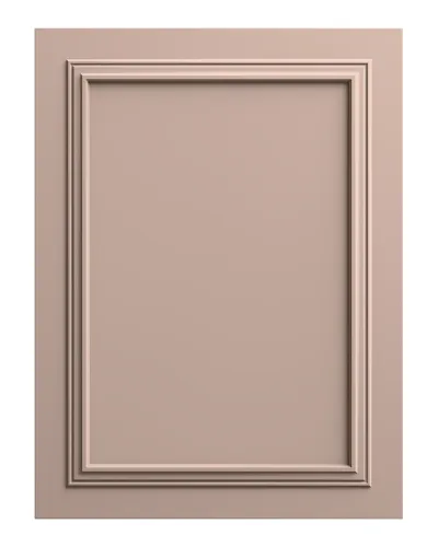 Panou decorativ MDF Nude Beige cu finisaj mat și ramă profilată