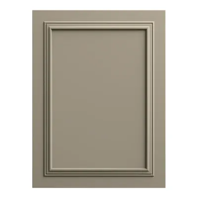 Panou decorativ MDF Olive Green cu finisaj mat și profil sculptat