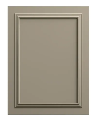Panou decorativ MDF Olive Green cu finisaj mat și profil sculptat