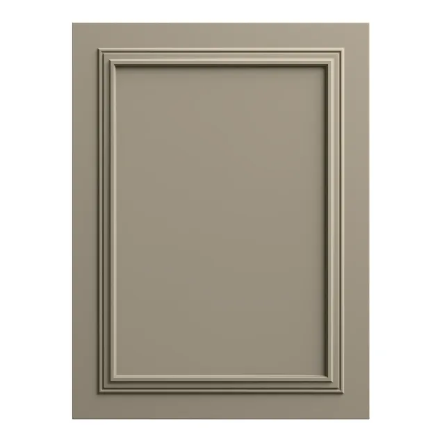 Panou decorativ MDF Olive Green cu finisaj mat și profil sculptat