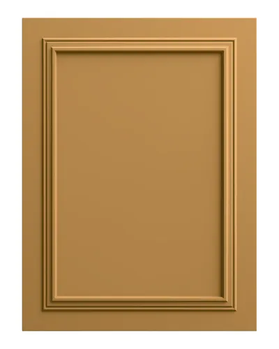 Panou decorativ MDF mat, culoare Sahara Beige, cu cadru profilat.