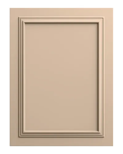 Panou decorativ MDF bej mat cu design clasic
