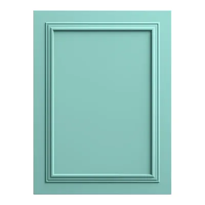 Panou MDF Agora, Turquoise Blue, Mat