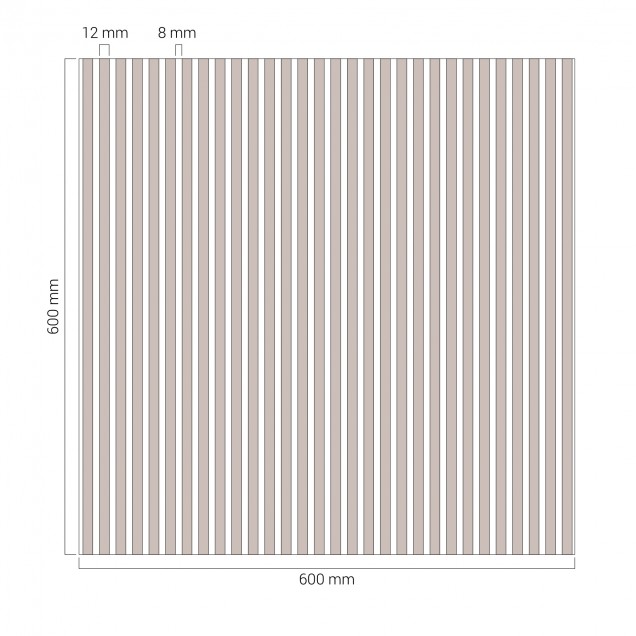 Panouri decorative Pladec PLD-PL80-001A-walnut. Conține culorile: