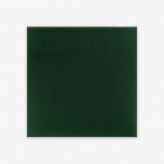 Panou tapițat catifelat, pătrat, verde închis, Simply Wall Panels
