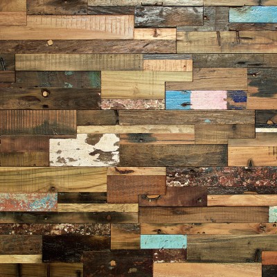 Panouri decorative din lemn TeakWall TW-art, material: