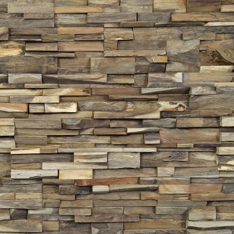 Panouri decorative din lemn TeakWall TW-Root, material: