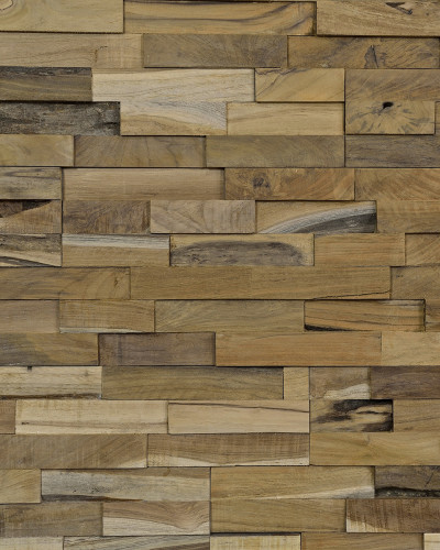 Panouri decorative din lemn TeakWall TW-Sumatra, material: