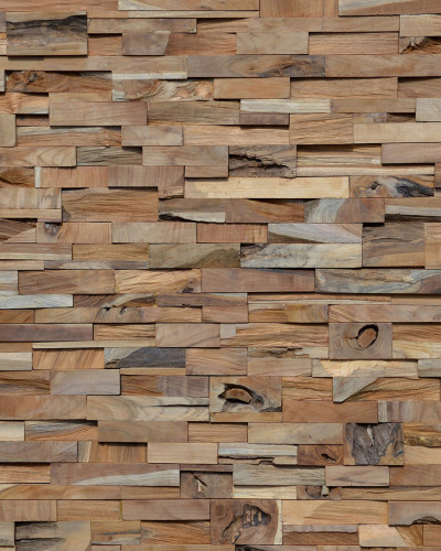 Panouri decorative din lemn TeakWall TW-borneo, material: