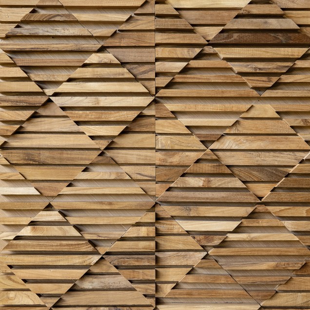Panouri decorative 3D din lemn, model Tec Blend