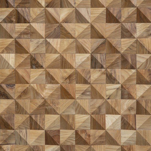 Panouri decorative din lemn TeakWall TW-Hilzz, material: