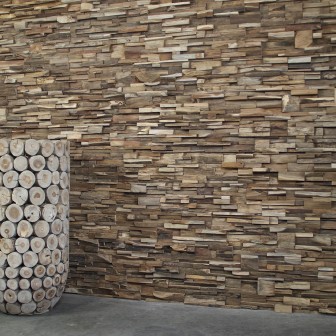 Panouri decorative din lemn TeakWall TW-Root, material: