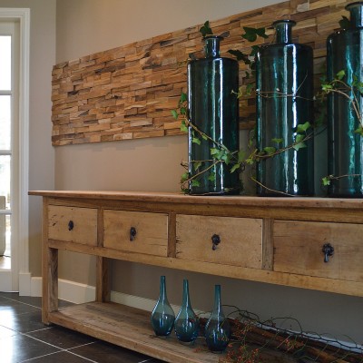 Panouri decorative din lemn TeakWall TW-Sumatra, material: