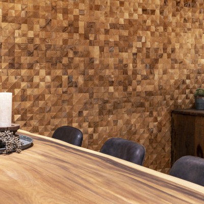 Panouri decorative din lemn TeakWall TW-Hilzz, material: