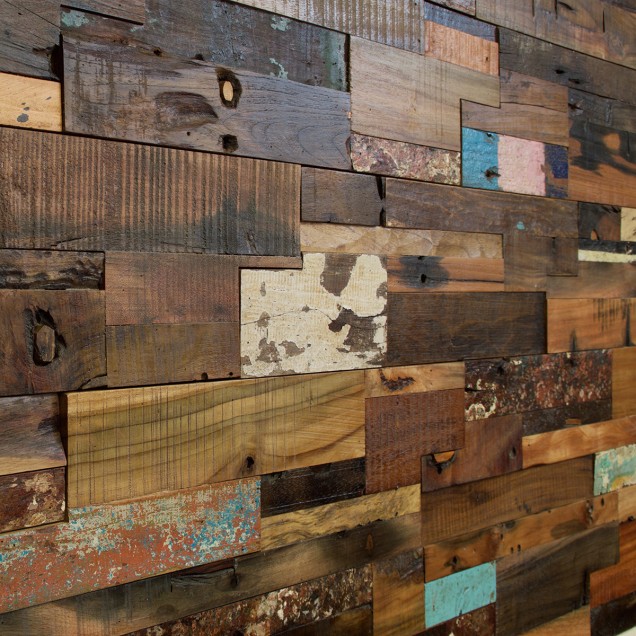 Panouri decorative din lemn TeakWall TW-art, material: