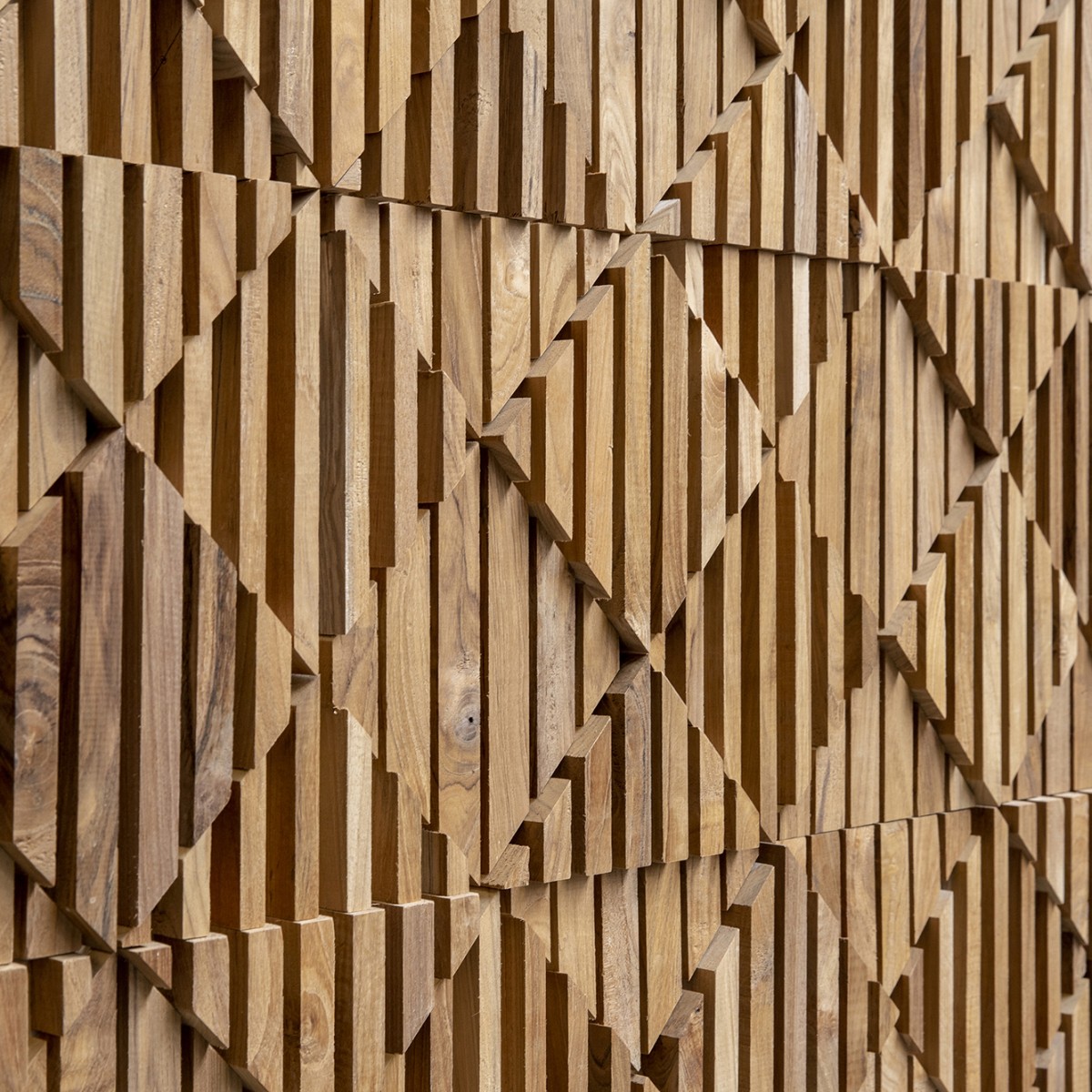 Panouri decorative din lemn TeakWall TW-Blend, material:
