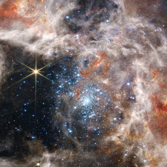 Panou decorativ iluminat cu LED Tarantula Nebula 2, Tecnografica