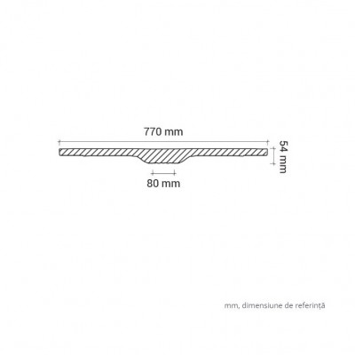 Profile Decorative Gaudi Decor GDD-1.56.026. Conține culorile: