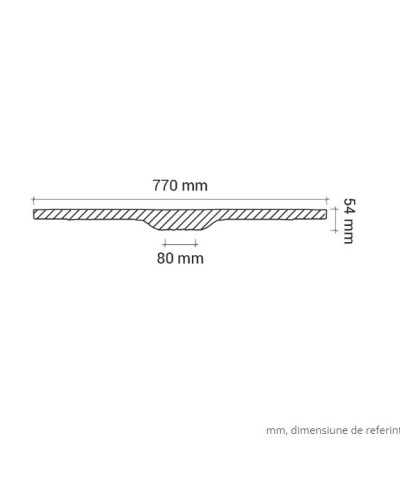 Profile Decorative Gaudi Decor GDD-1.56.026. Conține culorile: