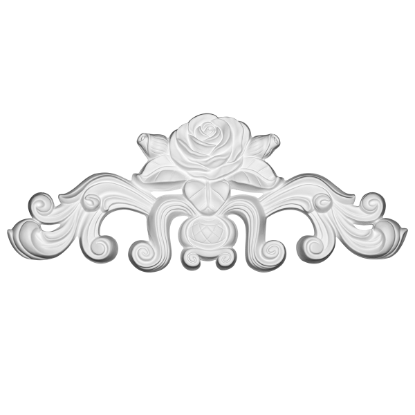 Ornament decorativ 1.60.040, Dimensiuni: 14.3 x 2.3 x 35.5 cm, Gaudi Decor
