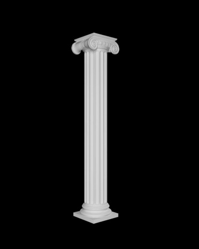 Coloana decorativă în stil ionic