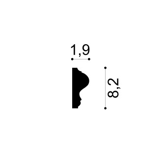 Profile Decorative Gaudi Decor GDD-1.51.303f. Conține culorile: