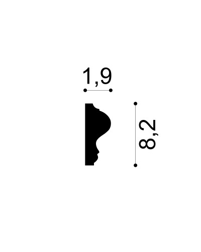 Profile Decorative Gaudi Decor GDD-1.51.303. Conține culorile: