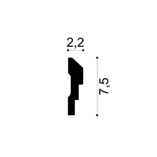 Profile Decorative Gaudi Decor GDD-1.51.315f. Conține culorile: