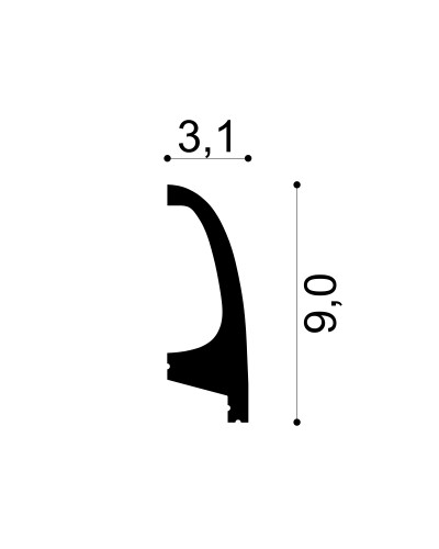 Profile Decorative Gaudi Decor GDD-6.53.701. Conține culorile: