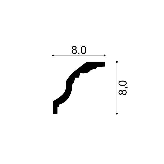 Profile Decorative Mardom Decor MRD-MDB102. Conține culorile: