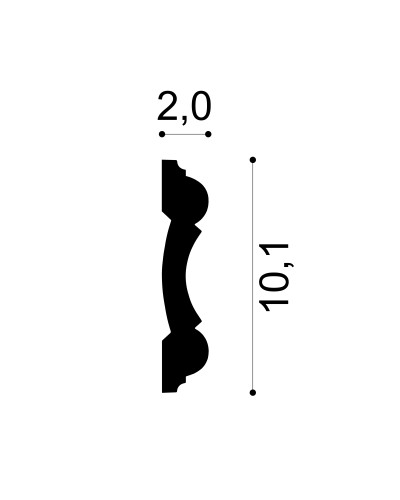 Profile Decorative Gaudi Decor GDD-1.51.317. Conține culorile: