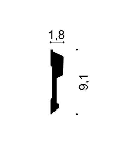 Profile Decorative Gaudi Decor GDD-1.51.344f. Conține culorile: