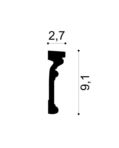 Profile Decorative Gaudi Decor GDD-1.51.347. Conține culorile: