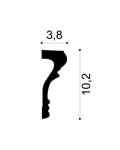 Profile Decorative Gaudi Decor GDD-1.51.355f. Conține culorile: