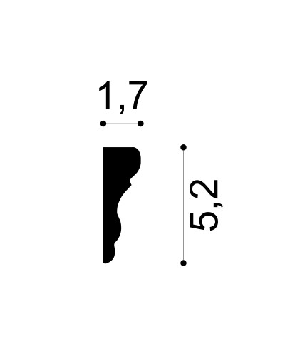 Profile Decorative Gaudi Decor GDD-1.51.377f. Conține culorile: