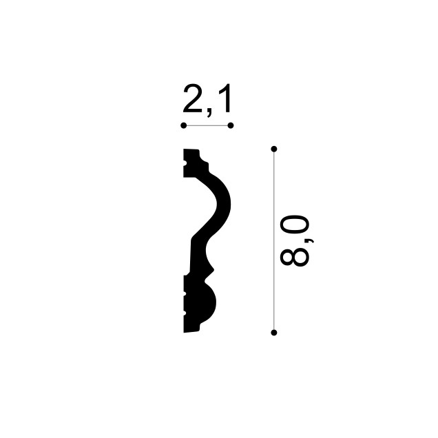 Profile Decorative Mardom Decor MRD-MD338. Conține culorile: