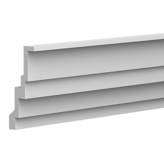 Cornișă decorativă tavan, 11 x 4.5 x 200 cm