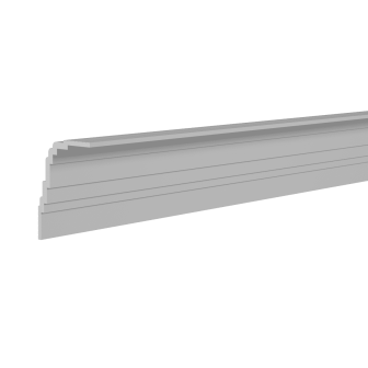 Cornisa decorativa pentru tavan, dimensiuni 15.9 x 12 x 200 cm