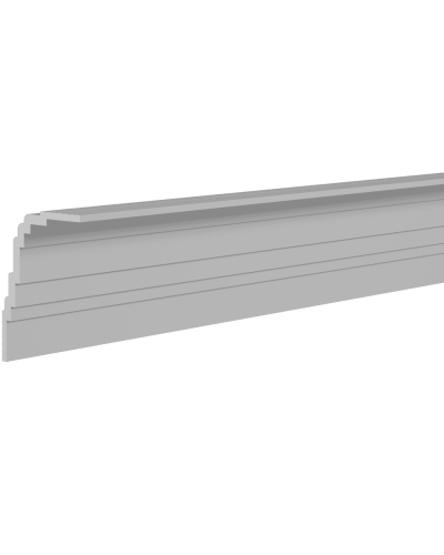 Cornisa decorativa pentru tavan, dimensiuni 15.9 x 12 x 200 cm