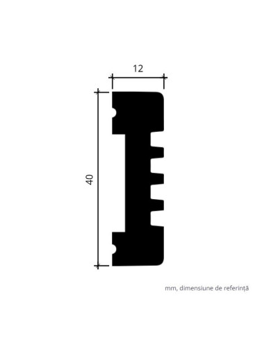 Brau decorativ cu design modern