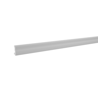 Plinta decorativa alba