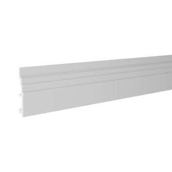 Plinta decorativa alba