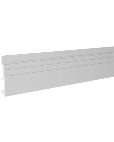 Plinta decorativa alba