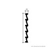 Panou decorativ 6.59.801-280, Dimensiuni: 2.5 x 25.1 x 280 cm, Gaudi Decor