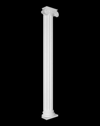 Semicoloană decorativă în stil ionic