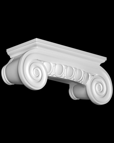 Capitel semicoloana 4.15.202, Dimensiuni: 27 x 24.1 x 63.5 cm, Gaudi Decor