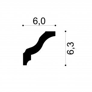 Profile Decorative Gaudi Decor GDD-6.50.105. Conține culorile: